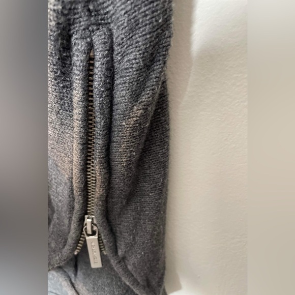 Michael Kors Gray Tunic Sweater, Zip size small - Picture 7 of 7